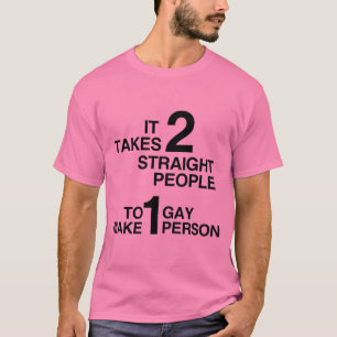 CAMISETA LEVA 2 PESSOAS HETEROS