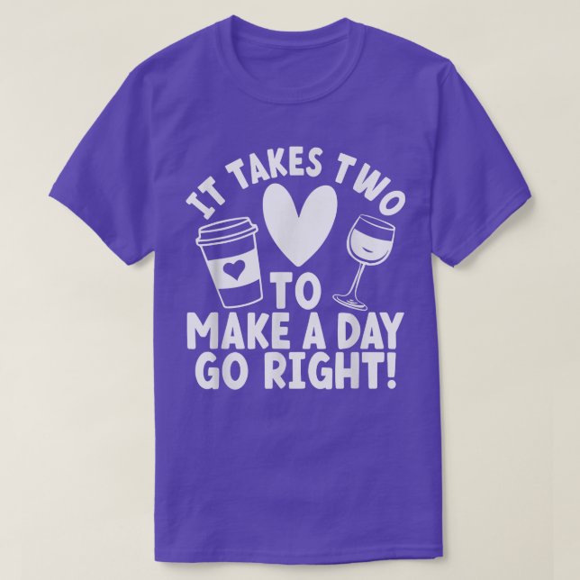 Camiseta Leva Dois Para Fazer Um Dia Engraçado 3209  (Frente do Design)