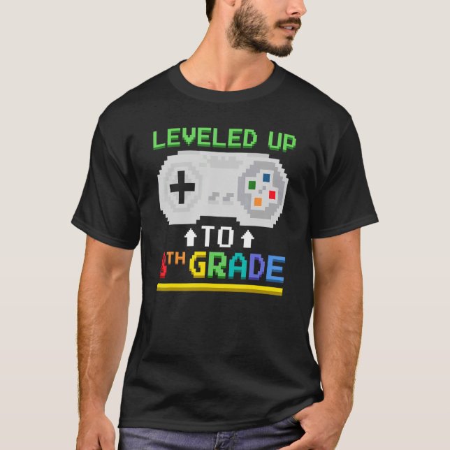 Camiseta Levada Até 8º Grau de Controle de Vídeo Gamer (Frente)