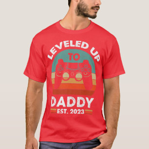 Camiseta Levada Até Ao Anúncio De Gravidez Do Novo papai Pa