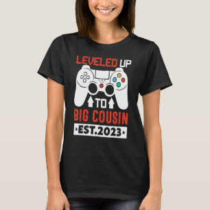 Camiseta Levada Até O Grande Primo 2023 Gaming Pregnancy An