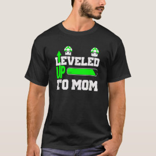Camiseta Levada Para A Mãe Nova Mãe, Retro Grunge Gamer T S
