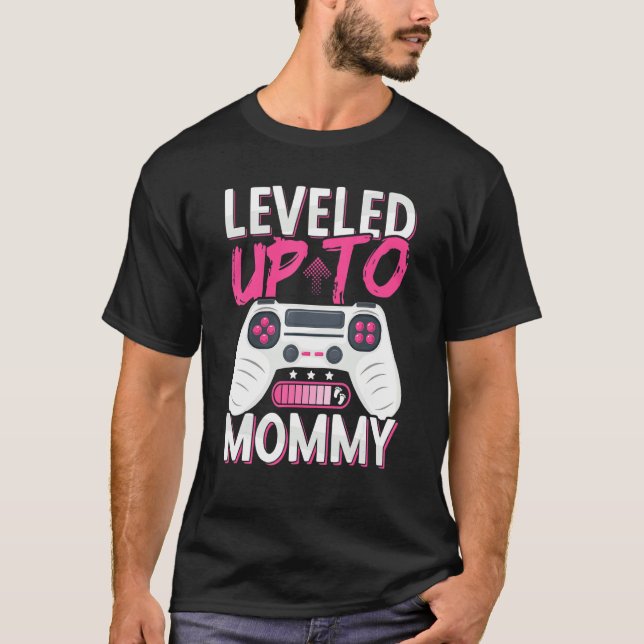 Camiseta Levada Para A Mamãe Futura Mãe Em Breve Ser Mamãe  (Frente)