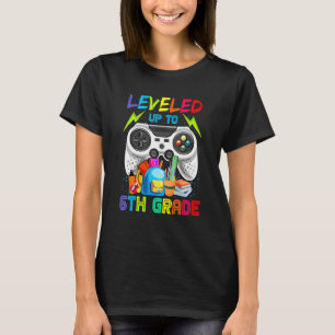 Camiseta Levado Até 6 De Volta Ao Vídeo De Menino Escolar G