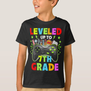 Camiseta Levado até 7 Grau de 7 de Professores Voltar para
