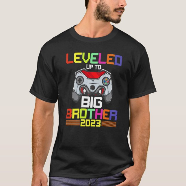 Camiseta Levado Até Big Brother 2023 Gamer Big Bro Boys (Frente)