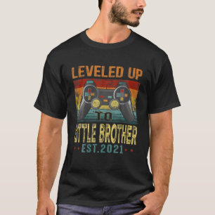 Camiseta Levado Até Little Brother 2021 Video Gamer Para