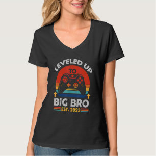 Camiseta Levado Até O Big Bro 2023 Gaming Baby Gender Anno