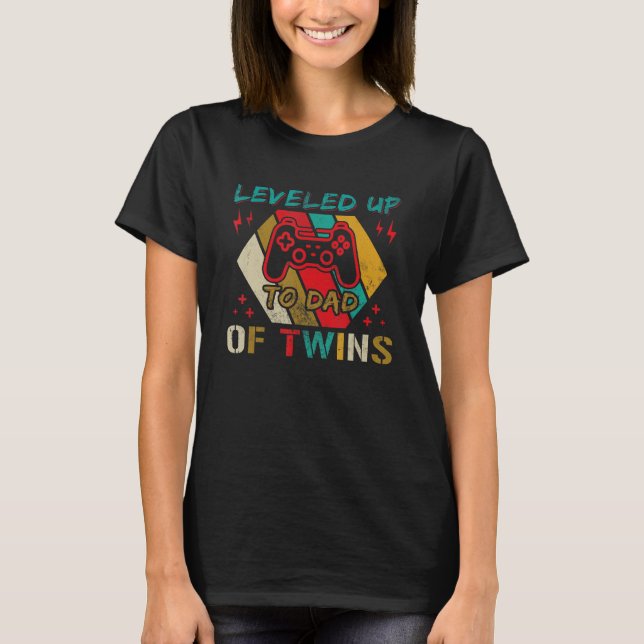 Camiseta Levado até o Pai de jogos gêmeos (Frente)