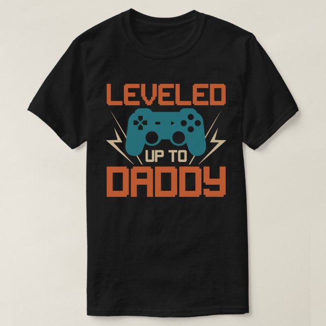 Camiseta Levado até o Pai - Presente de paternidade do Pai  (Frente do Design)