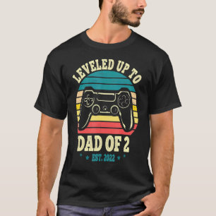 Camiseta Levado Até Pai De Pai Desbloqueado De 2 Níveis Nov