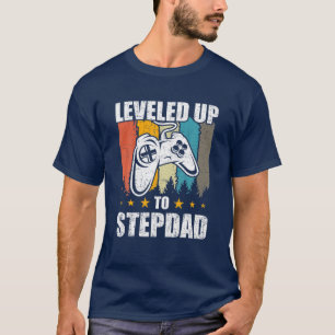 Camiseta Levado Para Jogos De Jogador De Vídeo Stepdad