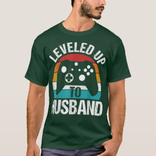 Camiseta Levado Para Marido Engraçado Gamer Gift