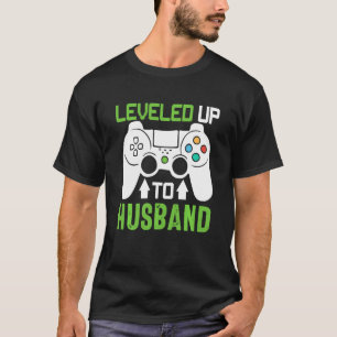 Camiseta Levado Para Marido, Recém Casado, Jogador Engraçad