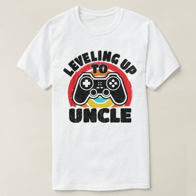 Camiseta Levado Para O Tio Gamer Gaming Future Tio (Frente do Design)