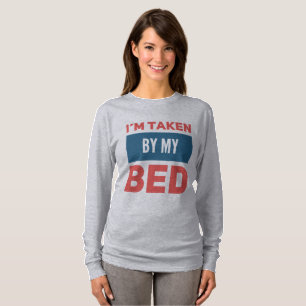 Camiseta Levado pela minha cama
