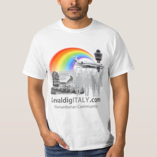 Camiseta LevaldigITALY - T-Shirt - Caras (Frente)