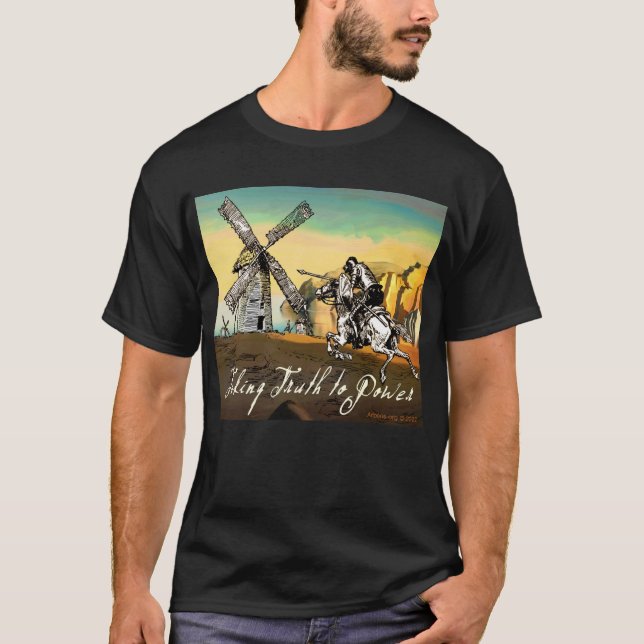 Camiseta Levando a Verdade ao Poder (Frente)