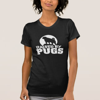 Camiseta LEVANTADA POR PUGS Dark Womens and Girls Petiirt
