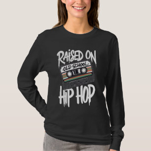 Camiseta Levantado em Cassete Hip Hop da Escola Antiga Dope