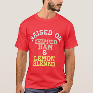 Camiseta Levantado na lâmina de presunto e limão