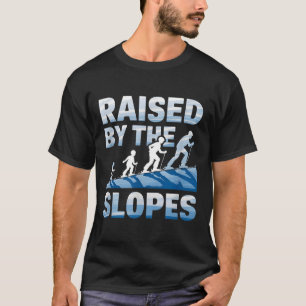 Camiseta Levantado Pelo Esqui Alpino Dos Slopes