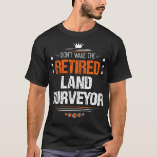 Camiseta Levantador Terrestre Aposentado ou Depositado Leva