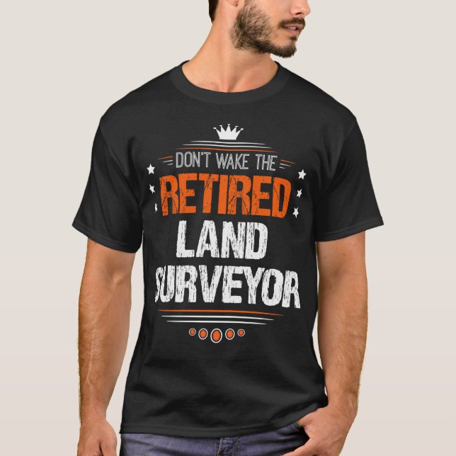Camiseta Levantador Terrestre Aposentado ou Depositado Leva (Frente)