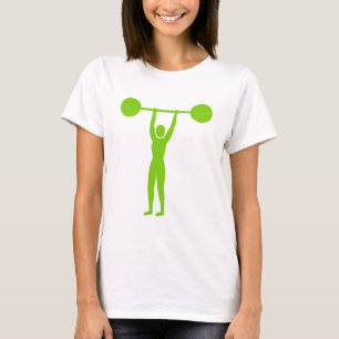 Camiseta Levantamento 02 - Verde marciano