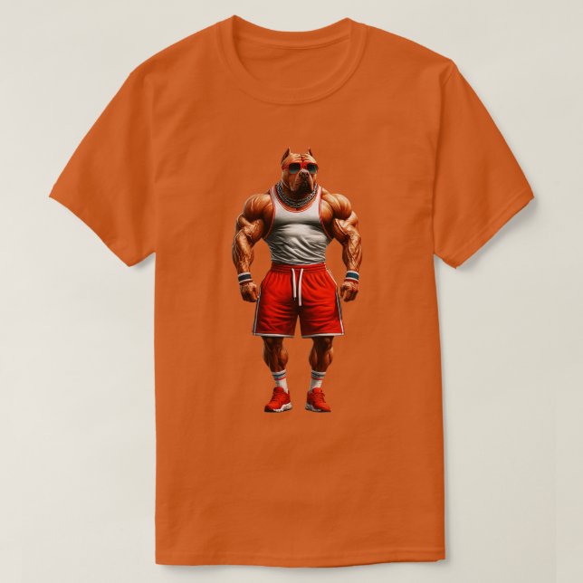 Camiseta Levantamento de Cães (Frente do Design)