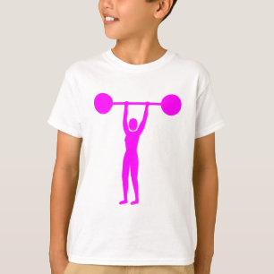Camiseta Levantamento de peso 02 - magenta