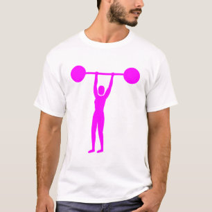 Camiseta Levantamento de peso 02 - magenta
