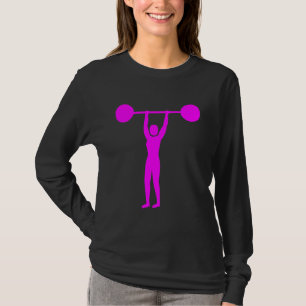 Camiseta Levantamento de peso 02 - magenta