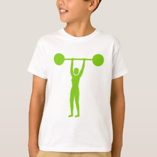 Camiseta Levantamento de peso 02 - verde de Marciano