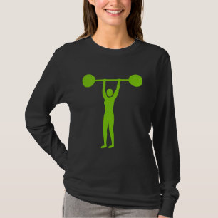 Camiseta Levantamento de peso 02 - verde de Marciano