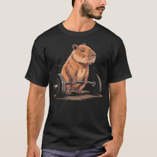 Camiseta Levantamento de Peso Capivara Academia Halterofili