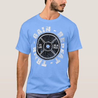 Camiseta Levantamento de peso Chuvas de 45 lb Plate Aumento