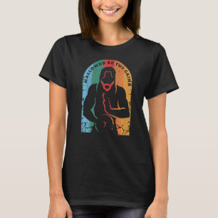 Camiseta Levantamento De Peso Dizendo Para Um Pesadelo Ador