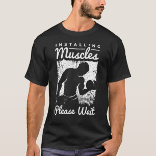 Camiseta Levantamento De Peso Dizendo Para Um Pesadelo Ador