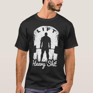 Camiseta Levantamento De Peso Dizendo Para Um Pesadelo Ador