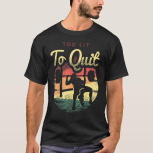 Camiseta Levantamento De Peso Dizendo Para Um Pesadelo Ador
