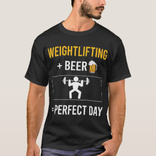 Camiseta Levantamento de Peso do Dia da Cerveja