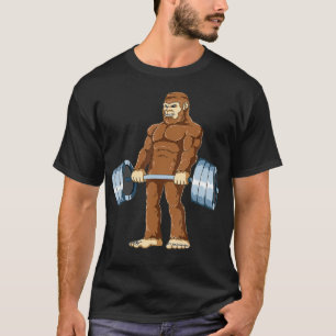 Camiseta Levantamento de Peso do Pé-Grande