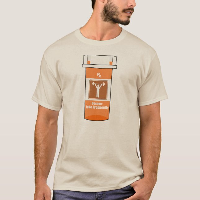 Camiseta Levantamento de Peso é Minha Droga (Frente)