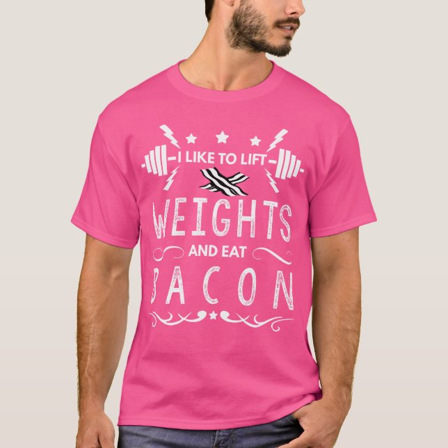 Camiseta Levantamento de Peso Eu Gosto de Levantar Pesos e  (Frente)