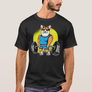 Camiseta Levantamento de peso Eu Malhação Engraçada De Elev