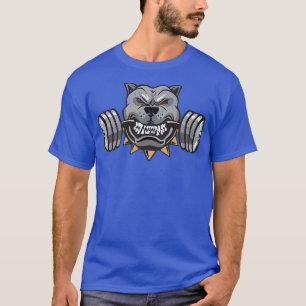 Camiseta Levantamento de Peso Pitbull, Mens Pitbull Lover,