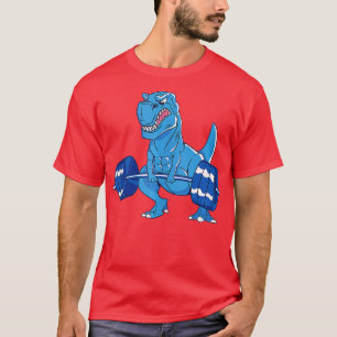 Camiseta Levantamento de Peso Rex Arranhura Dinossauro Yran