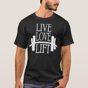 Camiseta Levantamento do Peso de Motivação do Workout