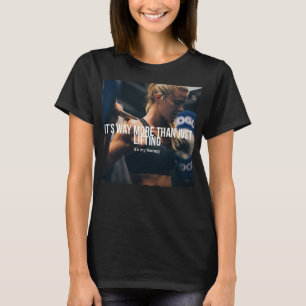 Camiseta Levantamento é minha terapia - exercícios feminino